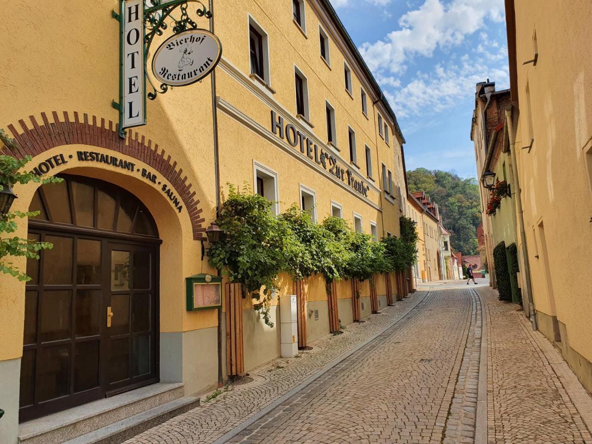 Hotel Zur Traube Freyburg Exterior foto